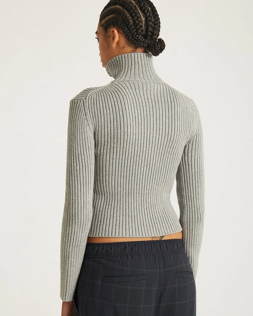 Cashmere Zip Sweater